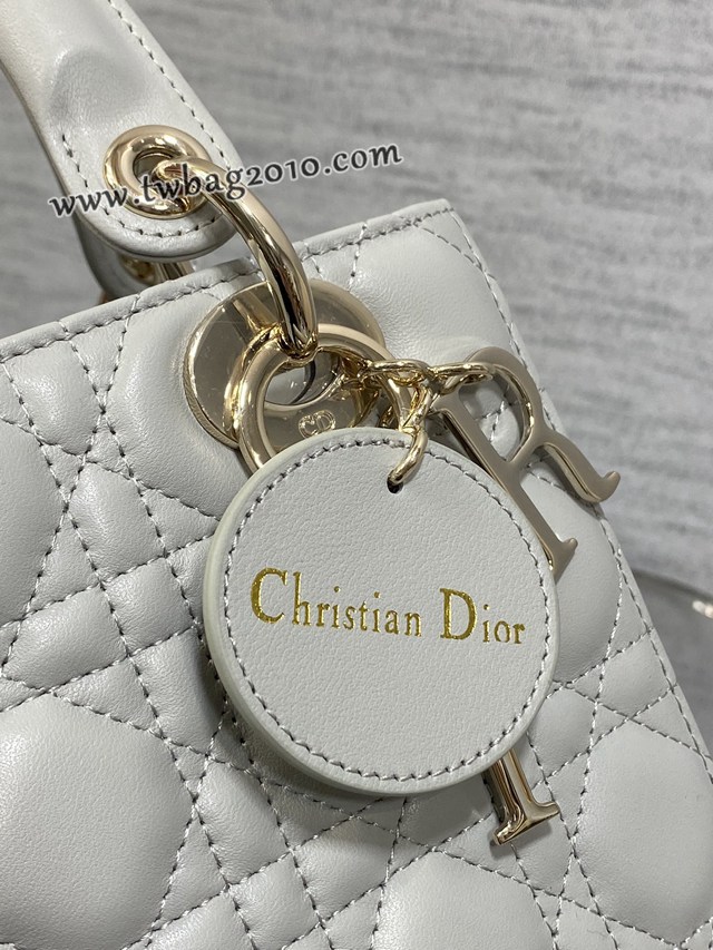 Dior专柜新款迪奥顶级原单原厂皮Lady戴妃四格系列女包 djfk1109